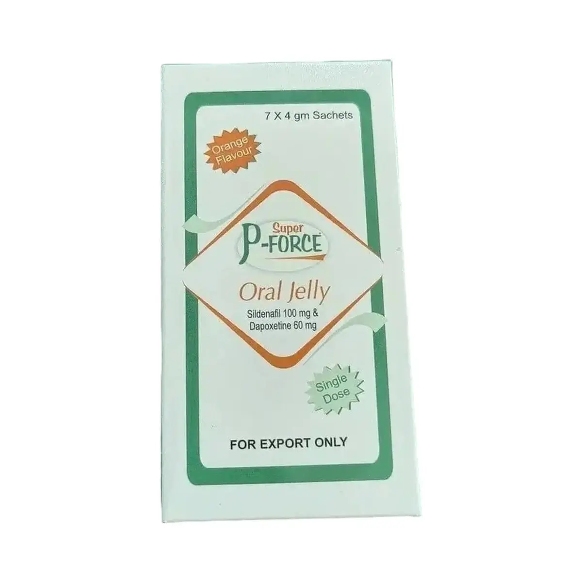 P-Force oral jelly ( (Sildenafil + Dapoxetine) - 7 sachets