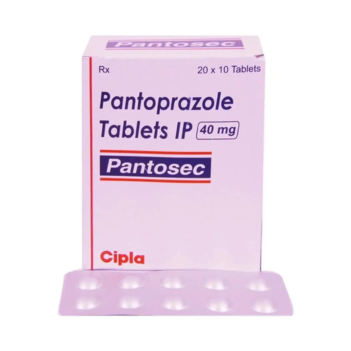 Pantosec (Pantoprazole) 40 mg - 10 tablets