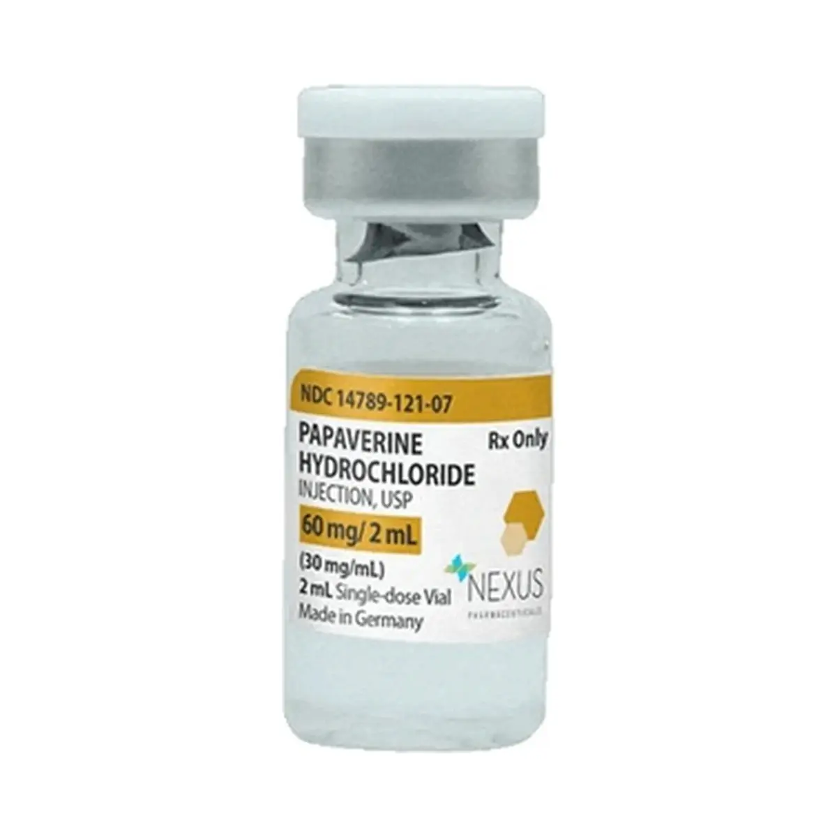 Papaverine HCL (Papaverine) 60 mg injection - 1 ampoule