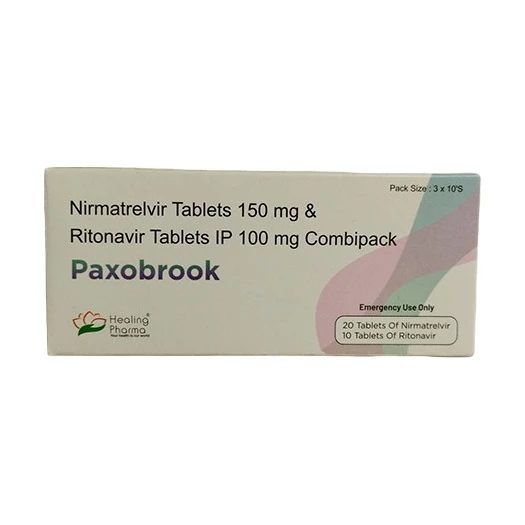 Paxobrook (Nirmatrelvir + Ritonavir) 150 mg + 100 mg. (30 tablets combipack)