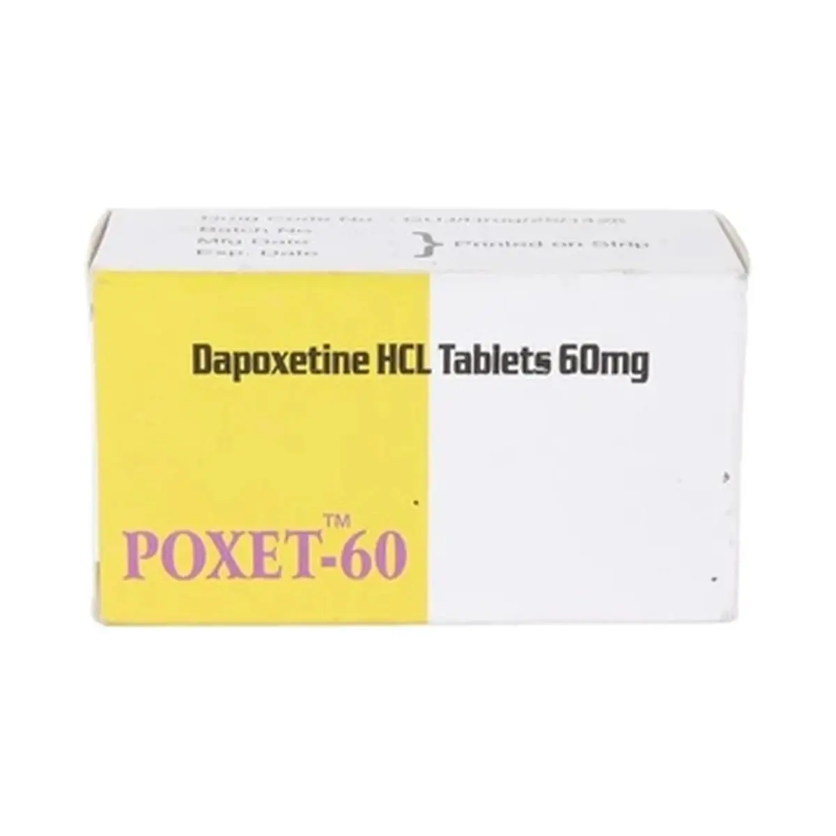Poxet (Dapoxetine) 60 mg - 10 tablets