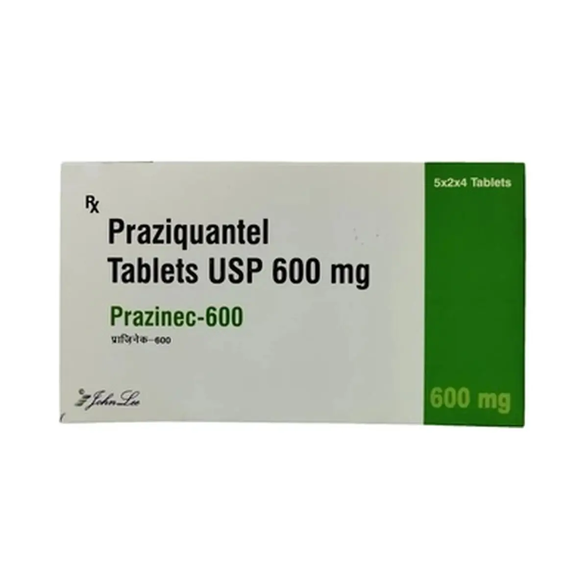 Prazinec (Praziquantel) 600 mg - 4 tablets