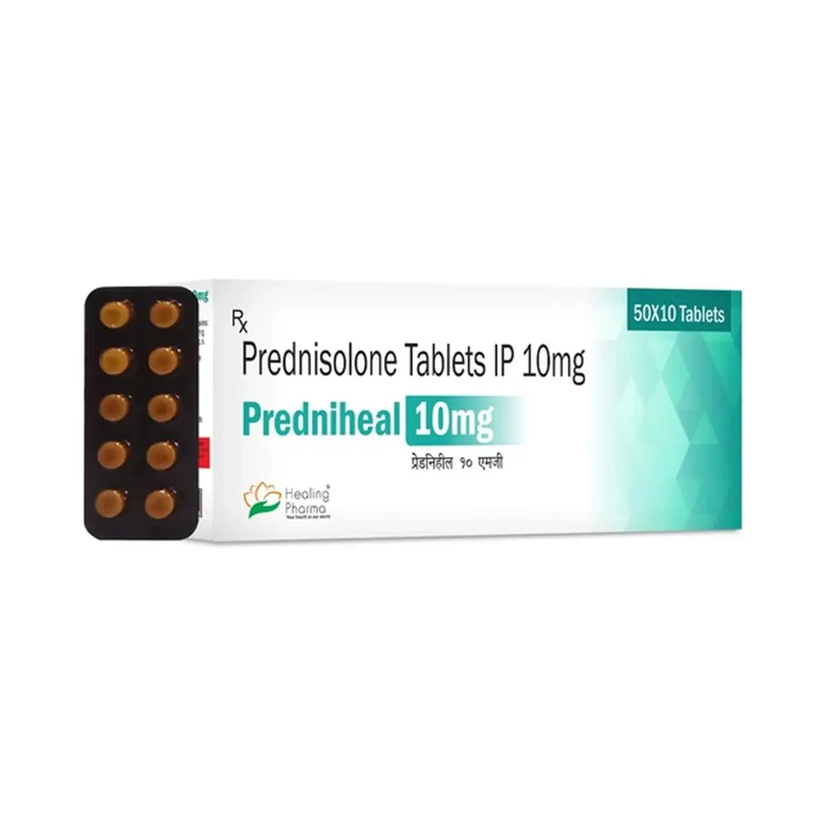 Predniheal (Prednisolone) 10 mg - 10 tablets