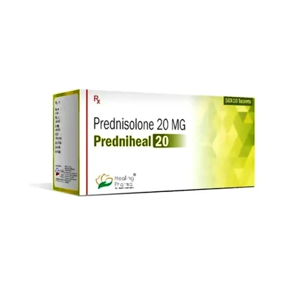 Predniheal (Prednisolone) 20 mg - 10 tablets