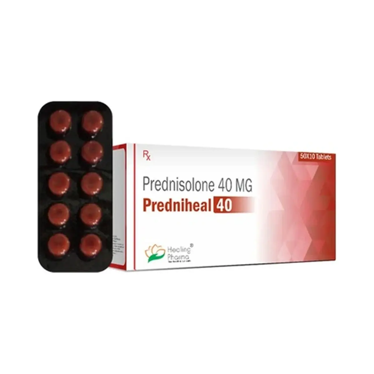 Predniheal (Prednisolone) 40 mg - 10 tablets