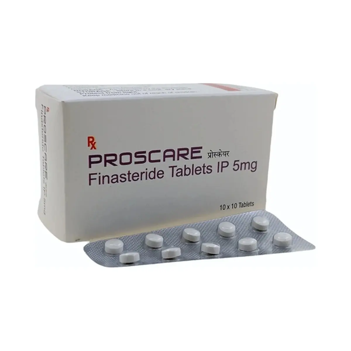 Proscare (Finasteride) 5 mg - 10 tablets