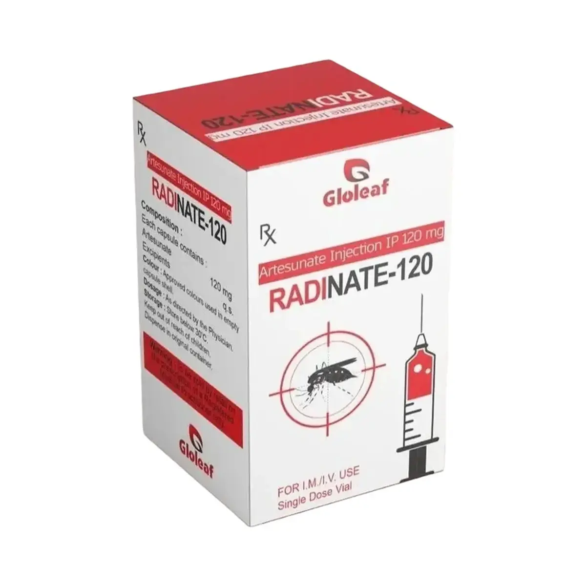 Radinate (Artesunate) 120 mg - 1 vial