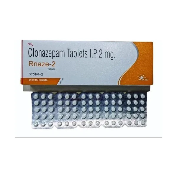 Rnaze (Clonazepam) 2 mg - 10 tablets