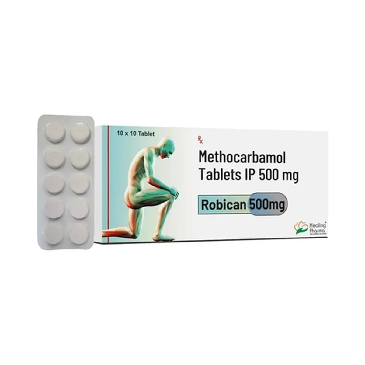 Robican (Methocarbamol) 500 mg - 10 tablets