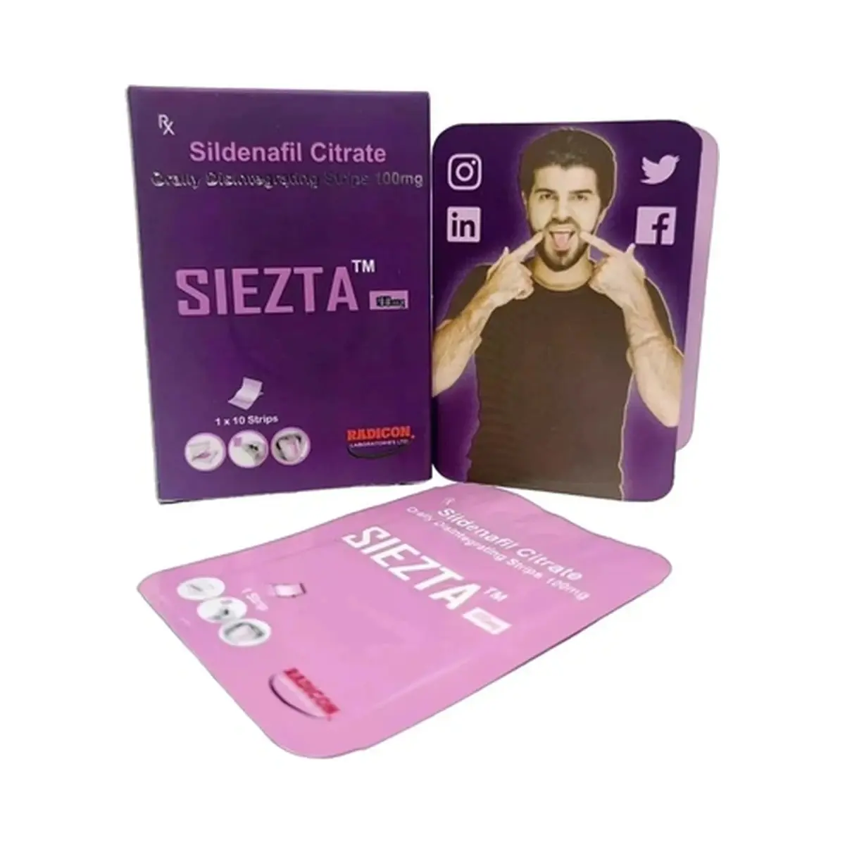 Siezta (Sildenafil) 100 mg dt - 10 tablets