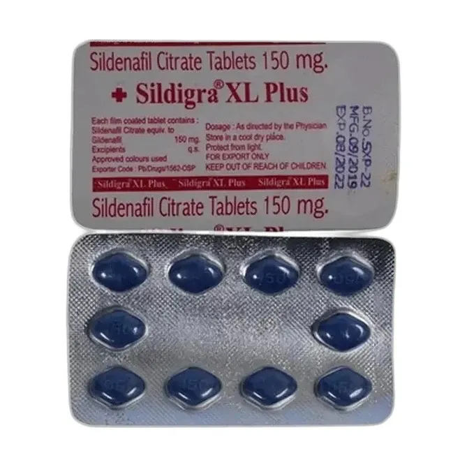 Sildigra xl plus (Sildenafil) 150 mg - 10 tablets