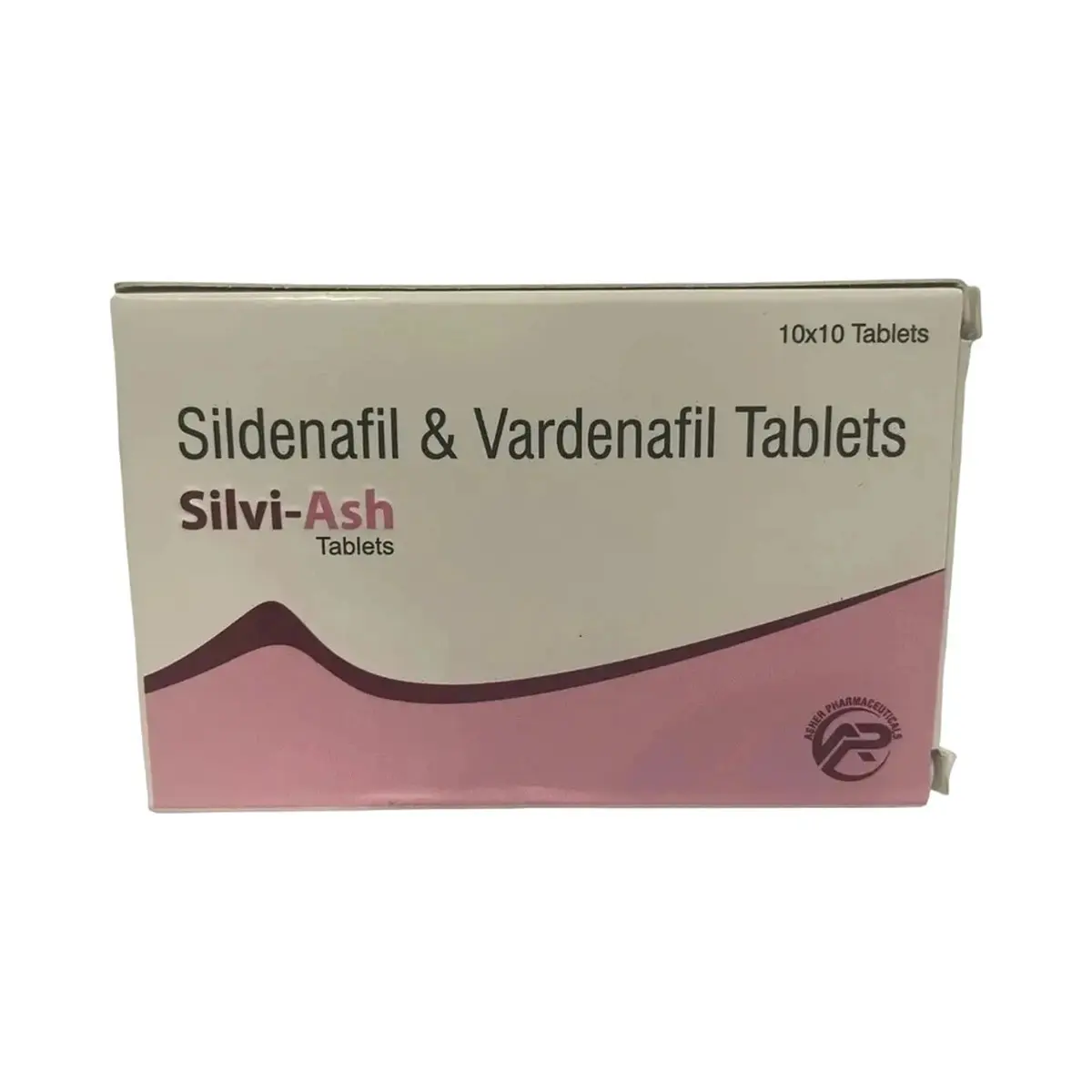 Silvi-ash (Sildenafil + Vardenafil) 100 mg - 10 tablets