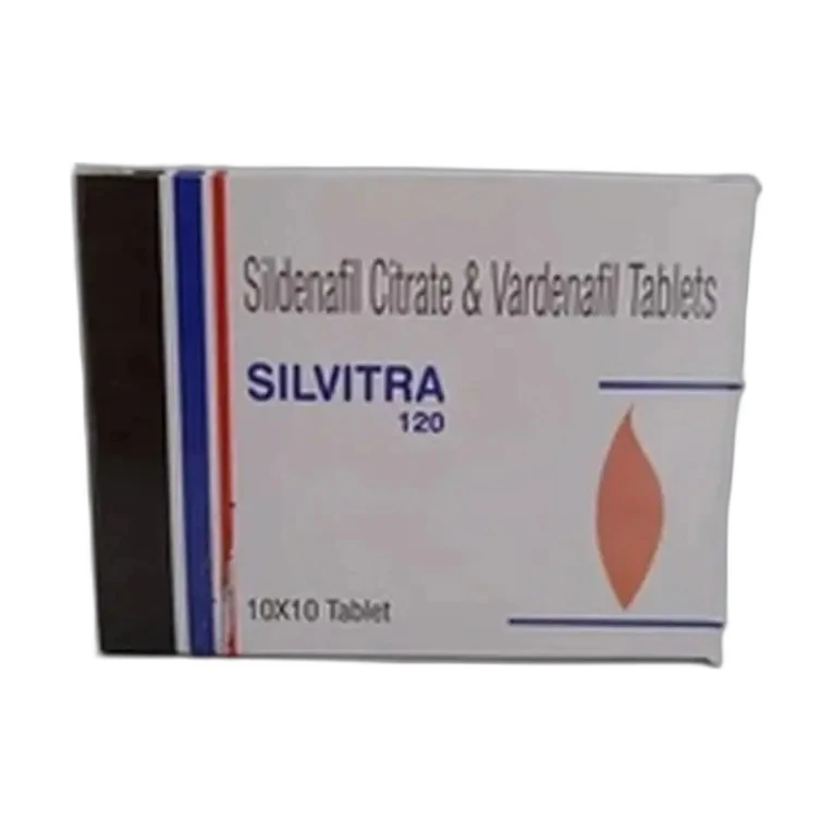 Silvitra (Sildenafil + Vardenafil) 120 mg - 10 tablets