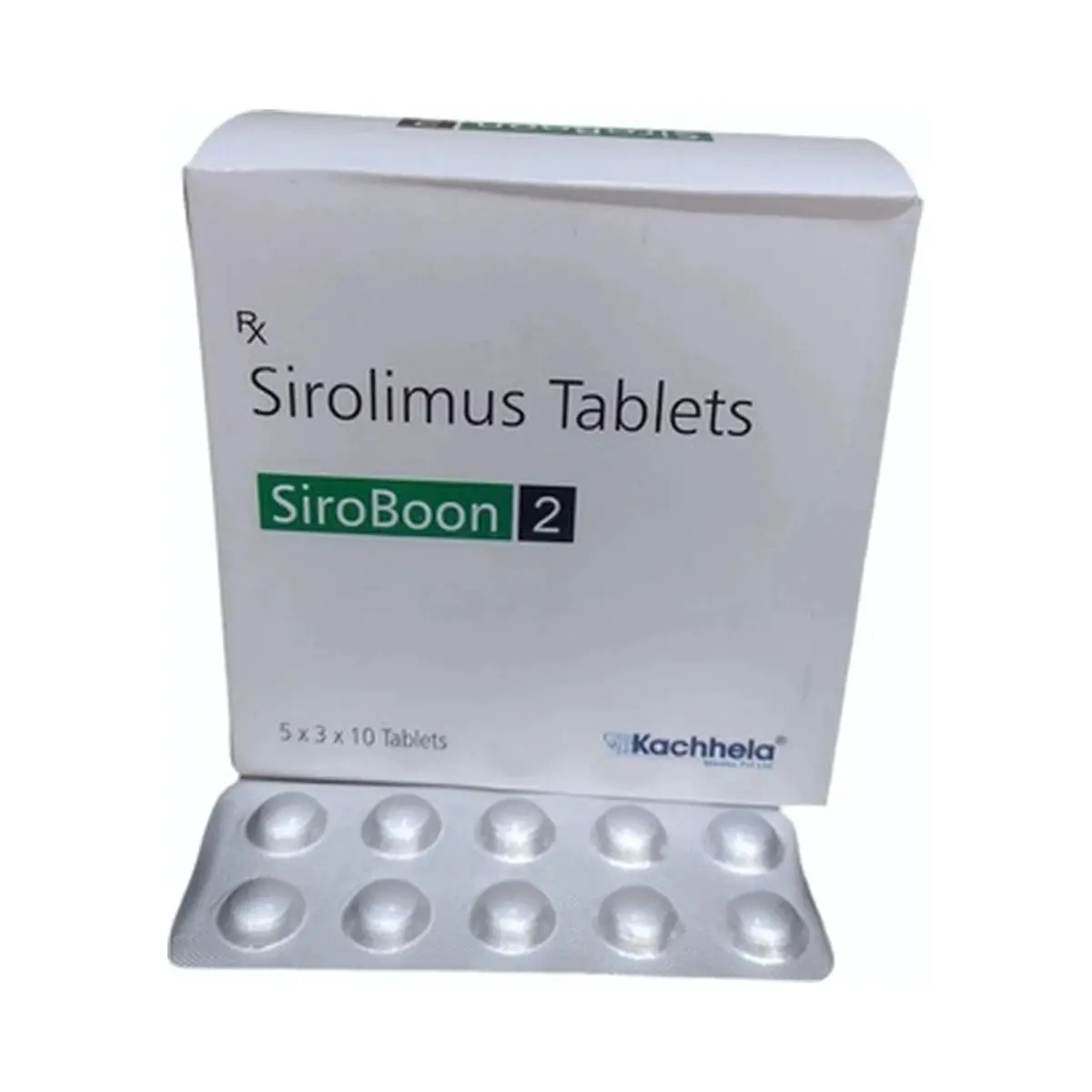 Siroboon (Sirolimus) 2 mg - 10 tablets