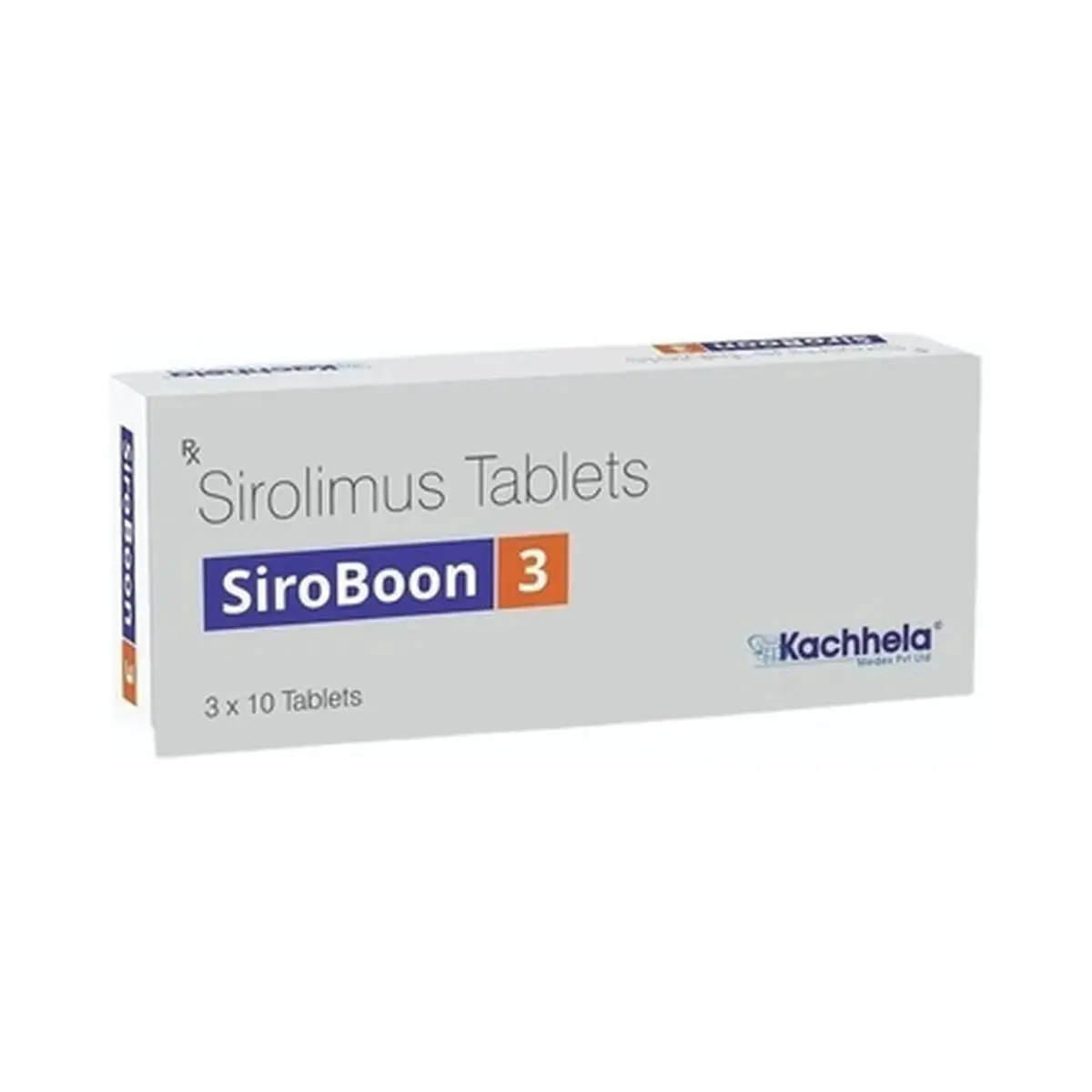 Siroboon (Sirolimus) 3 mg - 30 tablets