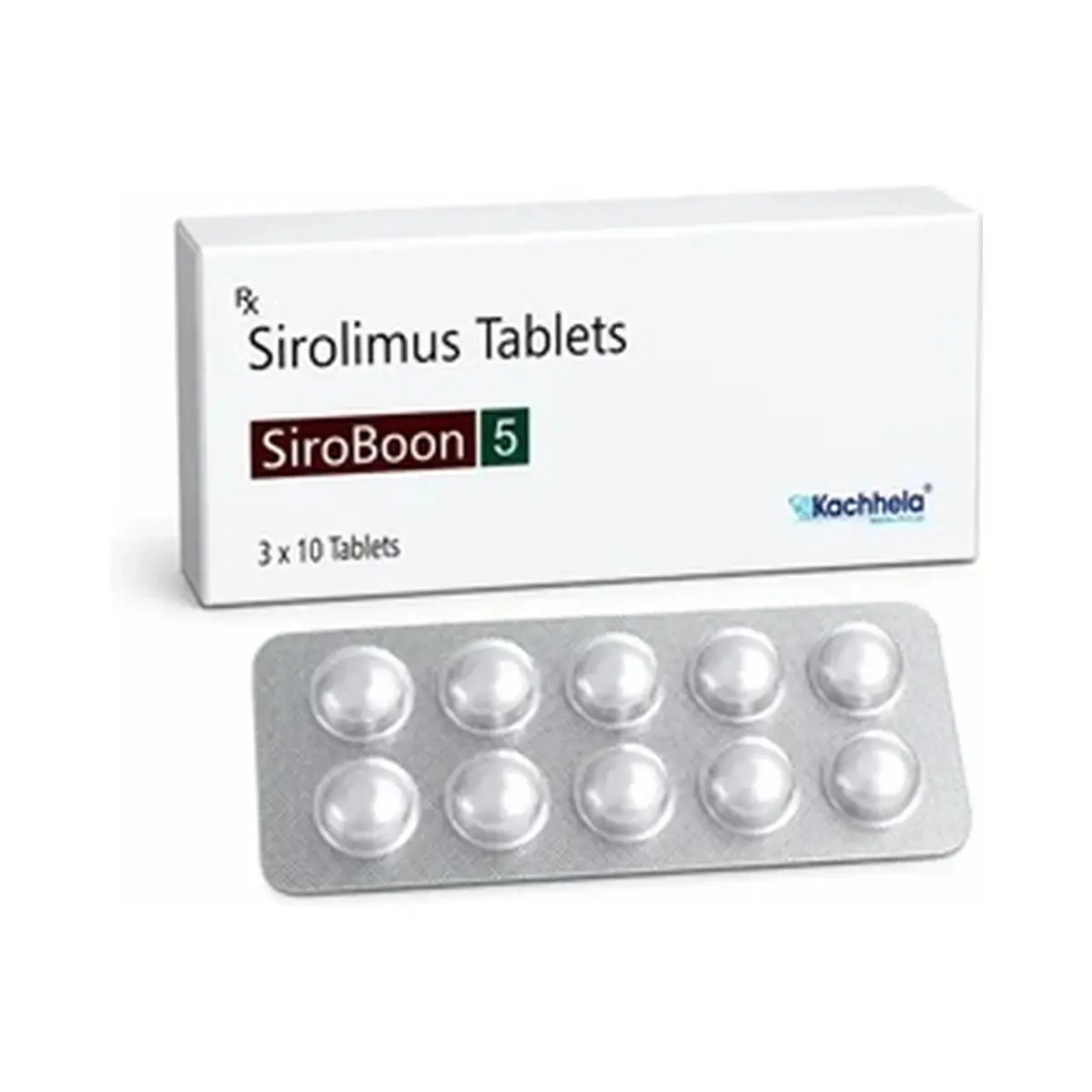 Siroboon (Sirolimus) 5 mg - 10 tablets