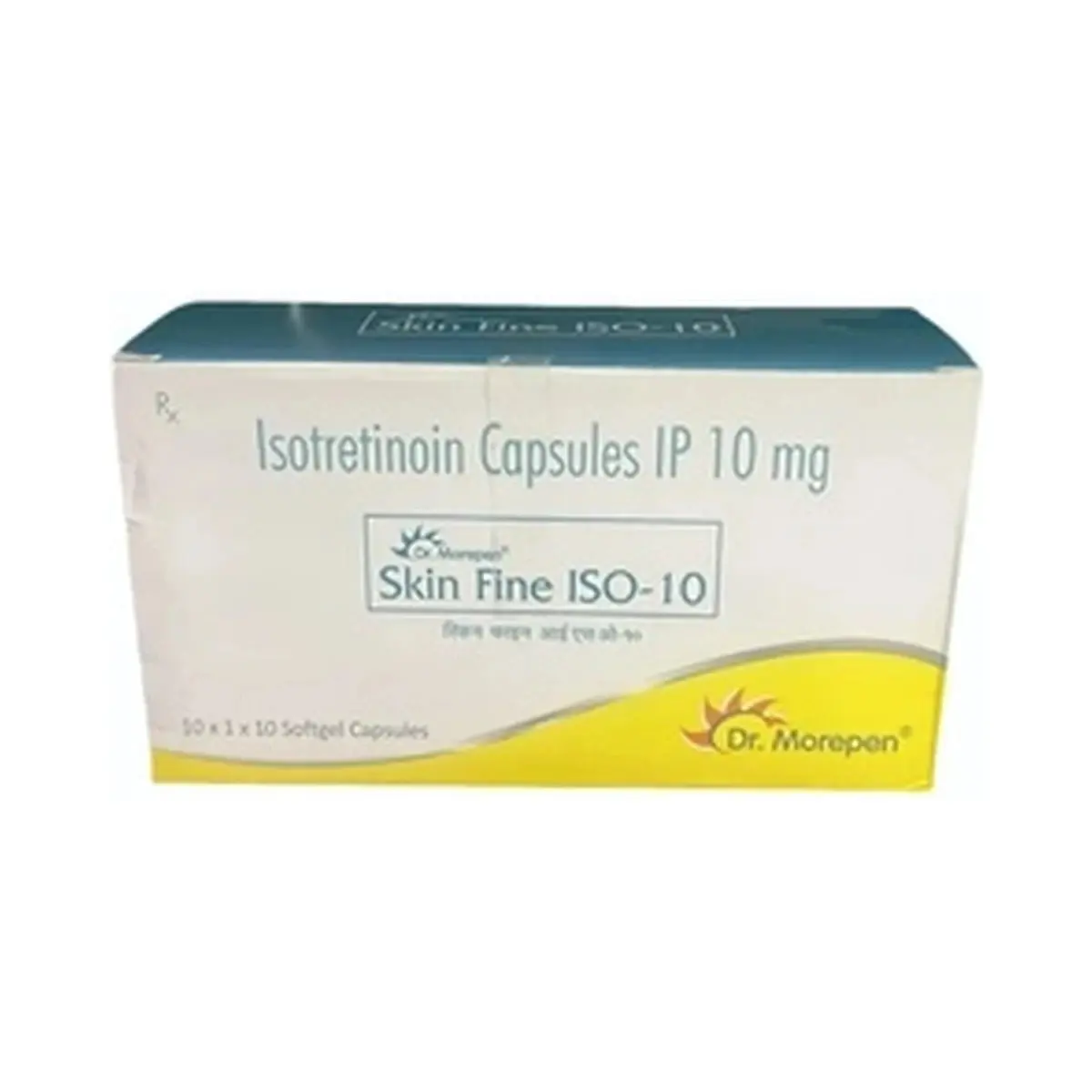 Skin fine iso (Isotretinoin) 10 mg - 10 capsules