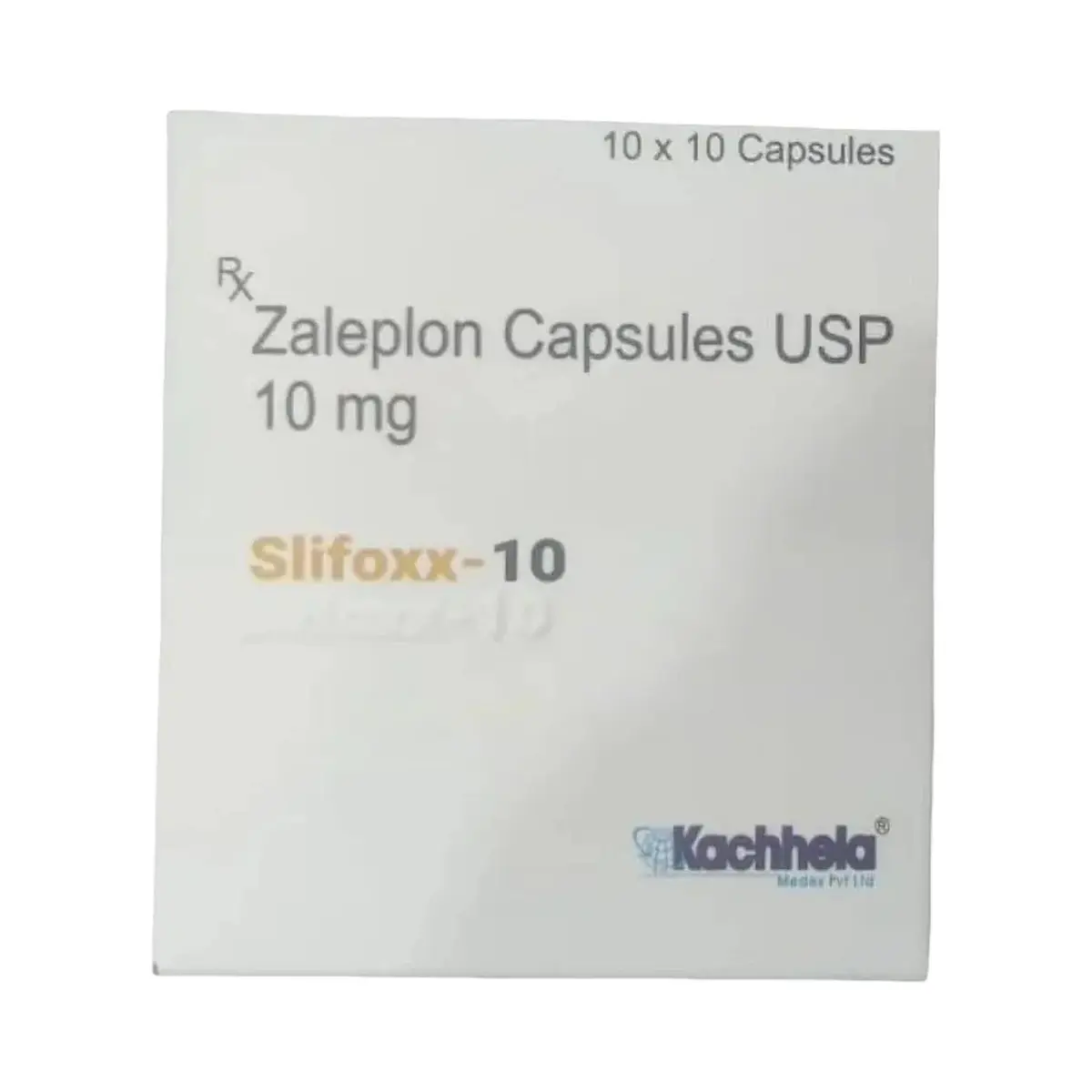 Slifoxx (Zaleplon) 10 mg - 10 tablets