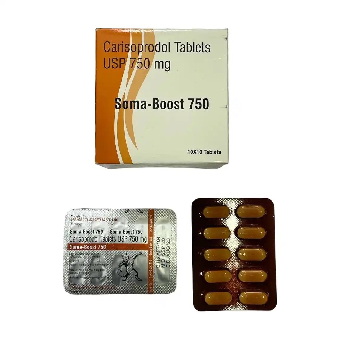 Soma boost (Carisoprodol) 750 mg - 10 tablets