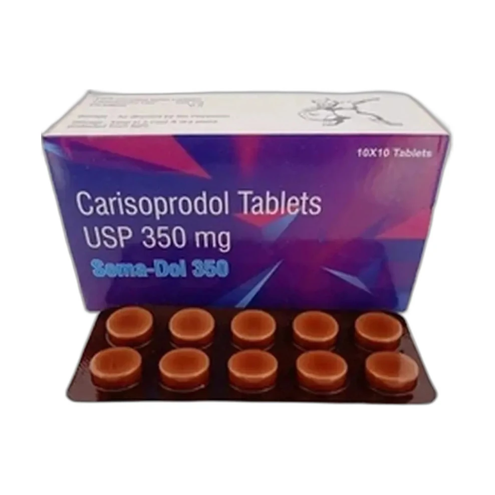 Somadol (Carisoprodol) 350 mg - 10 tablets