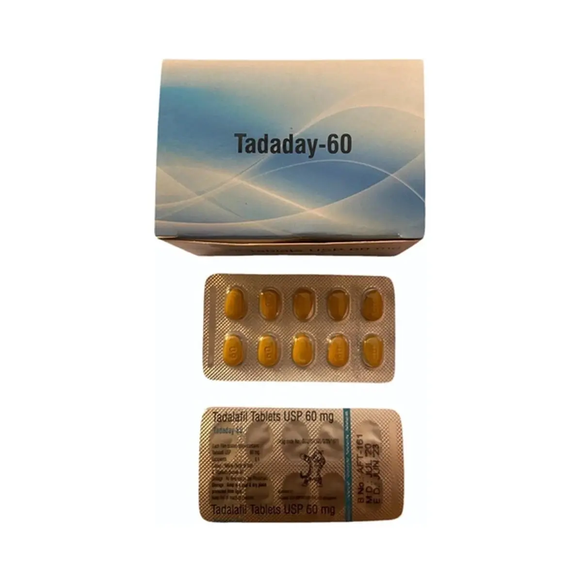 Tadaday (Tadalafil) 60 mg - 10 tablets