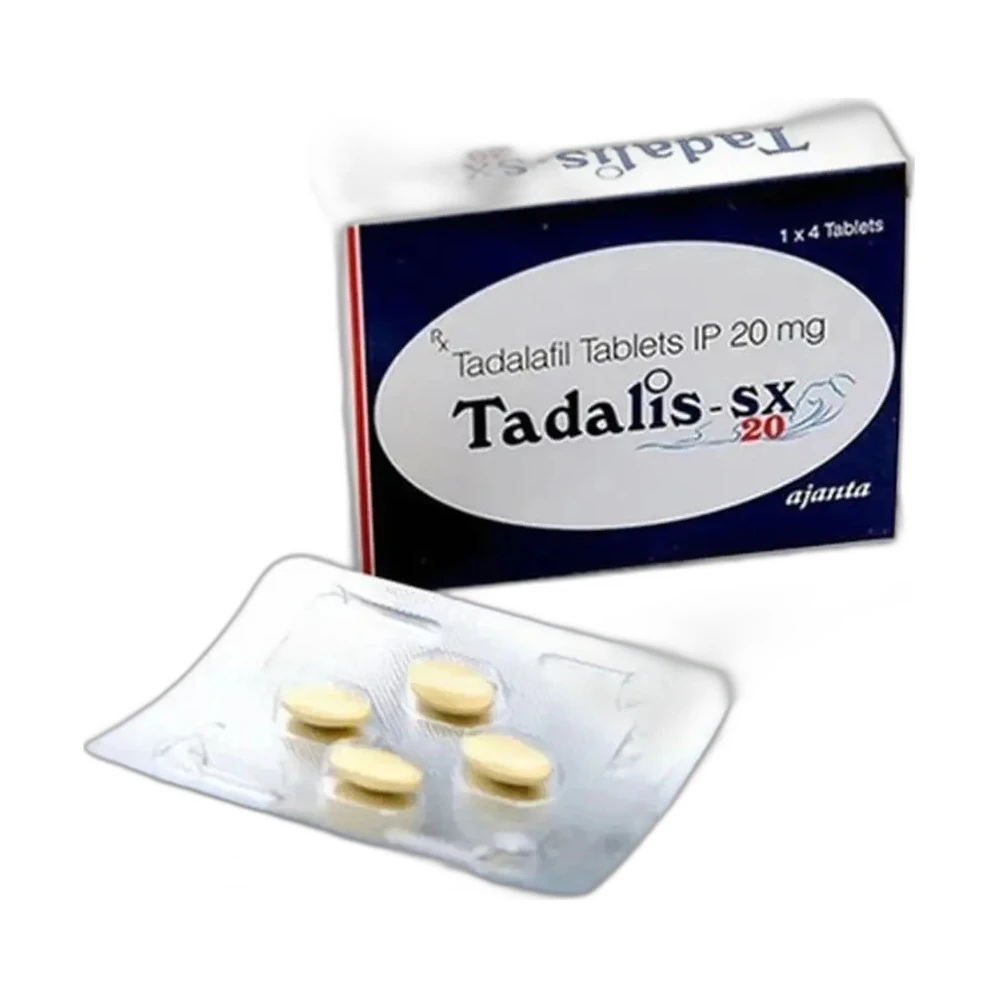Tadalis-SX (Tadalafil) 20 mg - 4 tablets