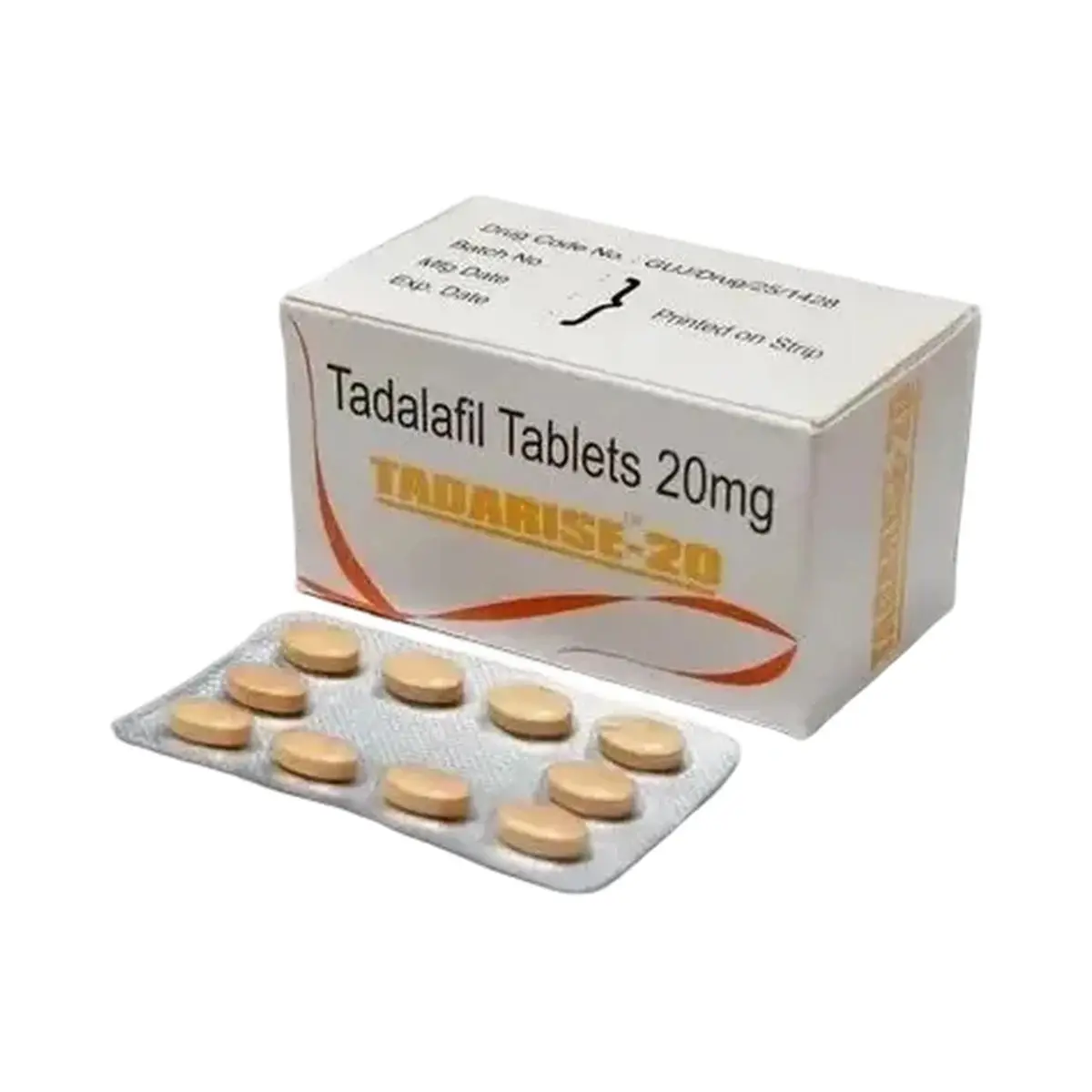 Tadarise (Tadalafil) 20 mg - 10 tablets