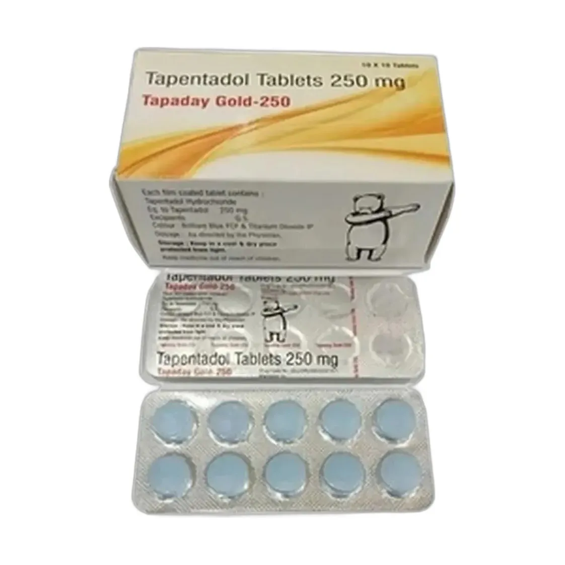 Tapaday gold (Tapentadol) 250 mg - 10 tablets