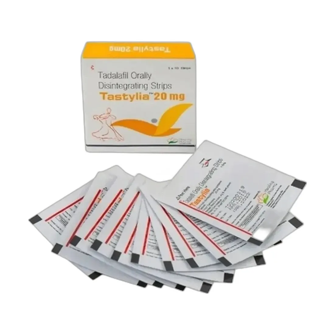 Tastylia (Tadalafil) 20 mg odf. (10 oral strips)