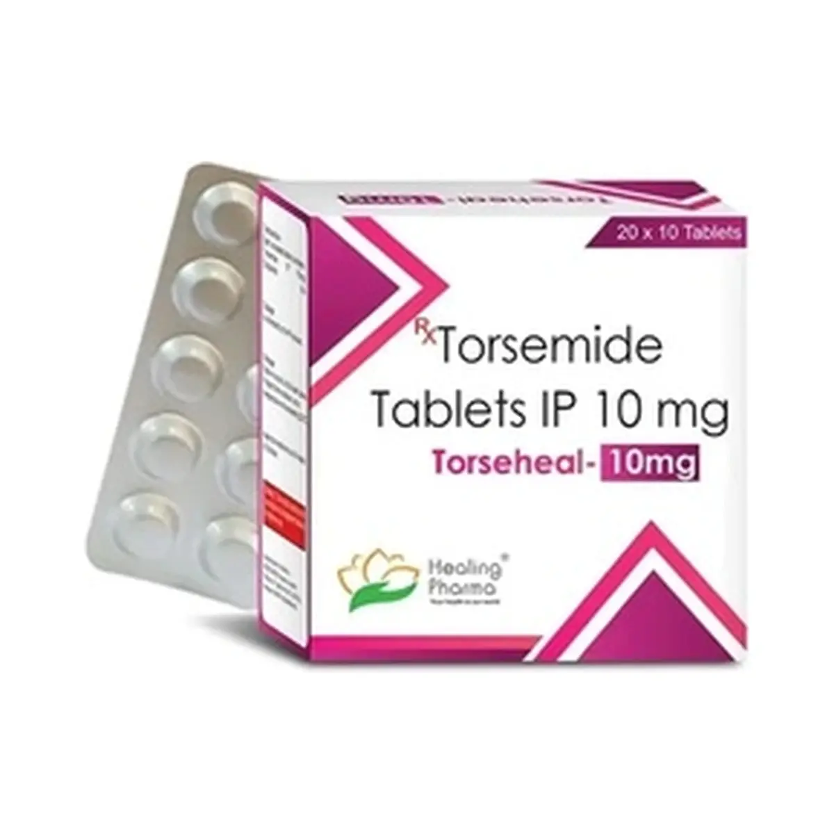 Torseheal (Torsemide) 10 mg - 10 tablets
