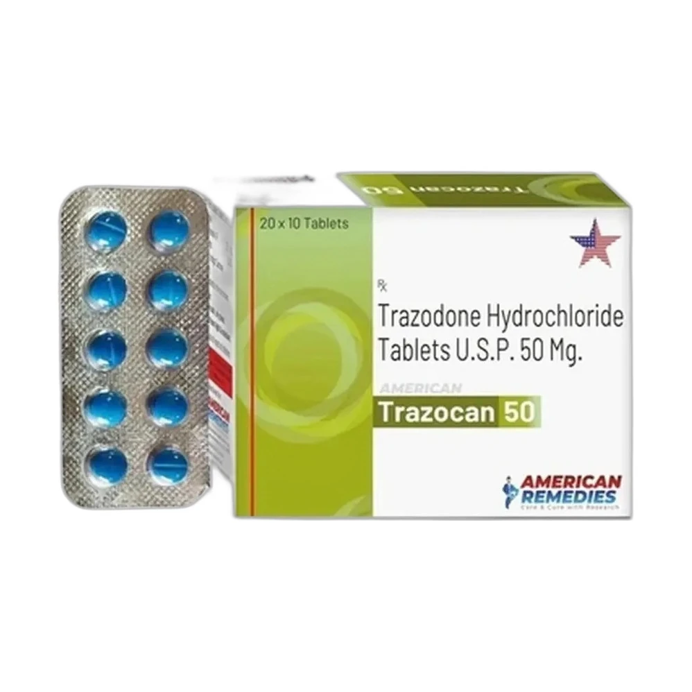 Trazocan (Trazodone) 50 mg - 10 tablets