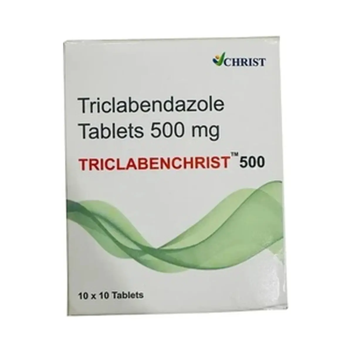 Triclabenchrist (Triclabendazole) 500 mg - 10 tablets
