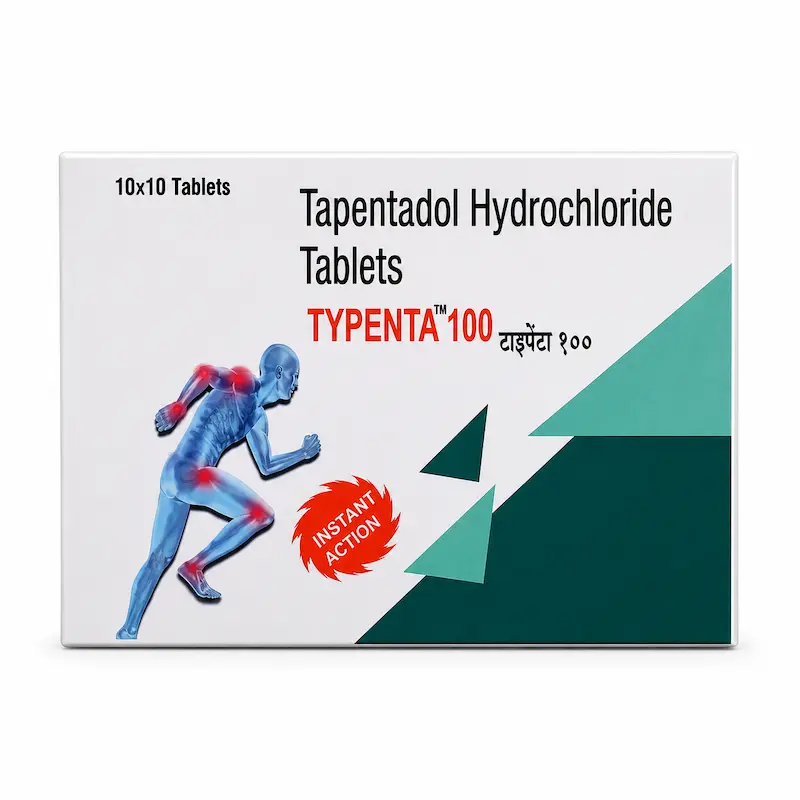 Typenta (Tapentadol) 100 mg - 10 tablets