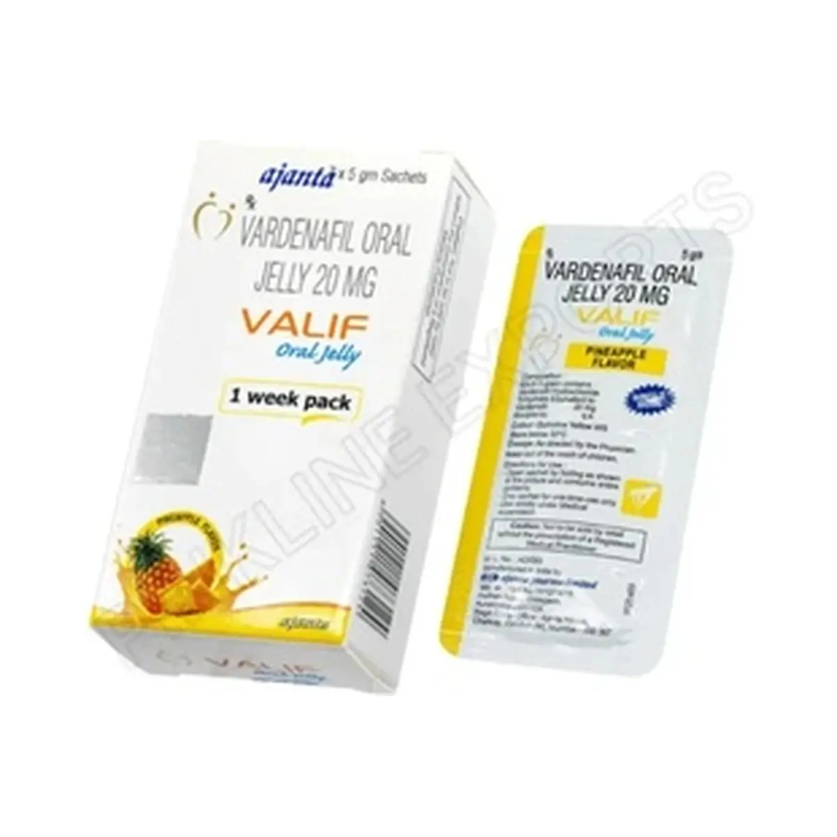 Valif oral jelly (Sildenafil) 20 mg - 7 sachets