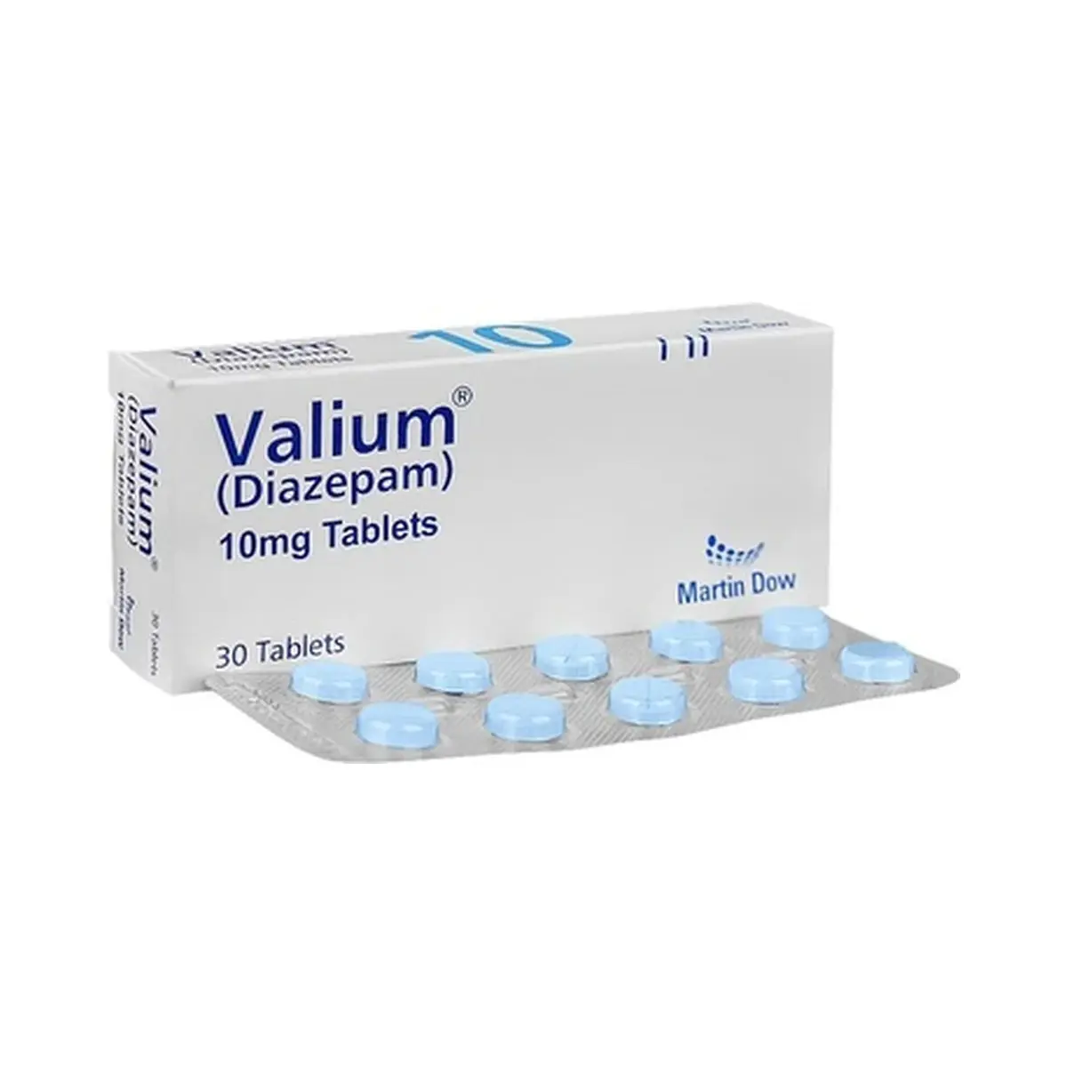 Valium (Diazepam) 10 mg - 10 tablets