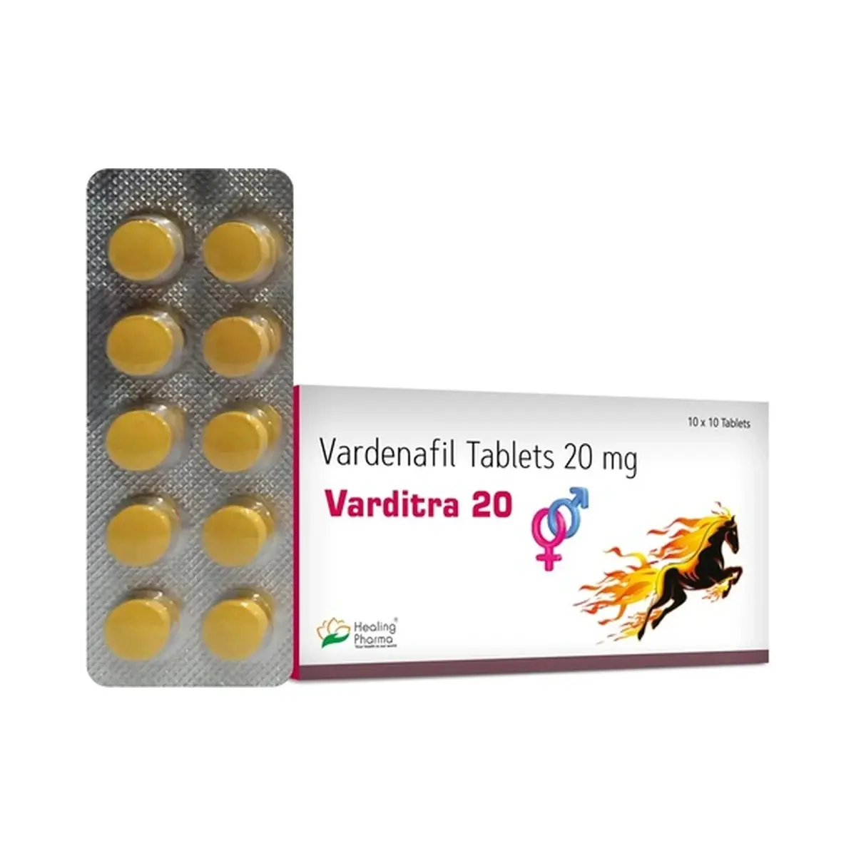 Varditra (Vardenafil) 20 mg - 10 tablets