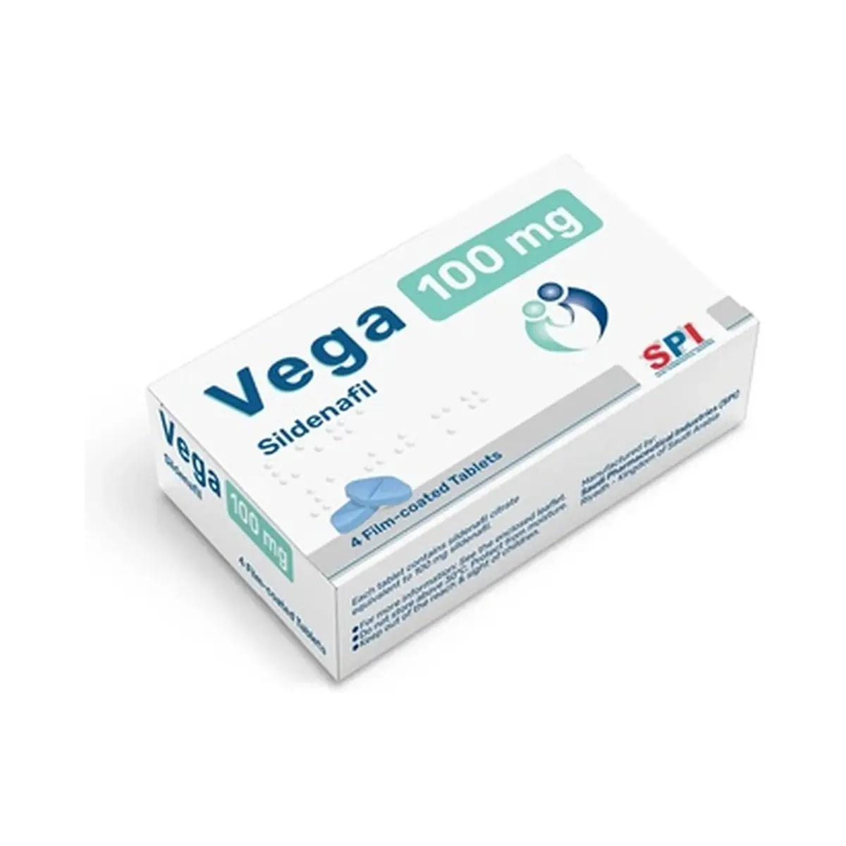 Vega (Sildenafil) 100 mg - 4 tablets