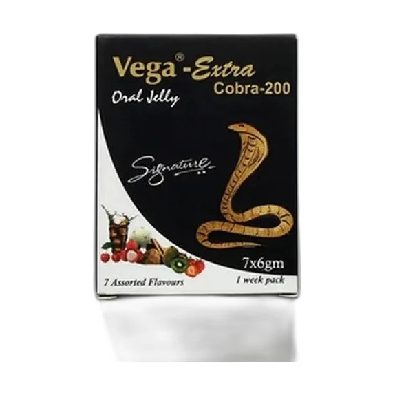 Vega extra oral jelly (Sildenafil) 100 mg - 7 sachets