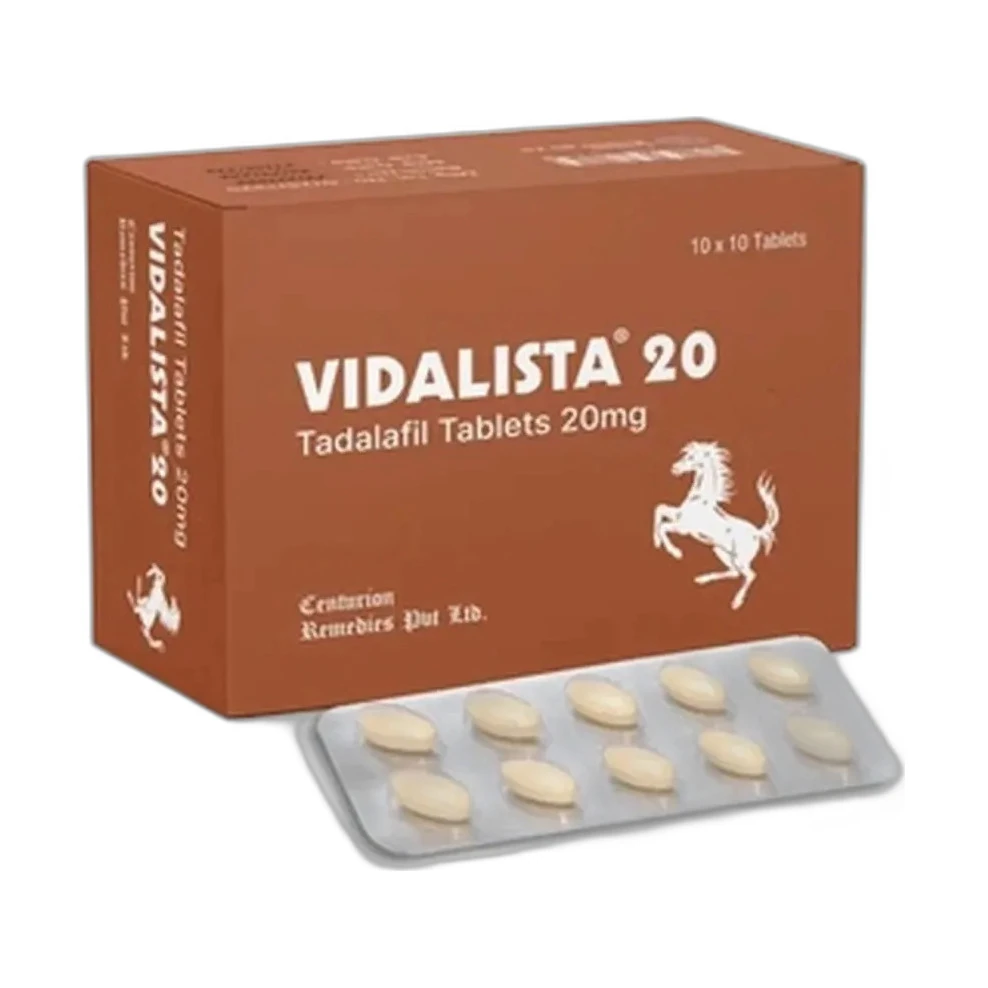 Vidalista (Tadalafil) 20 mg - 10 tablets