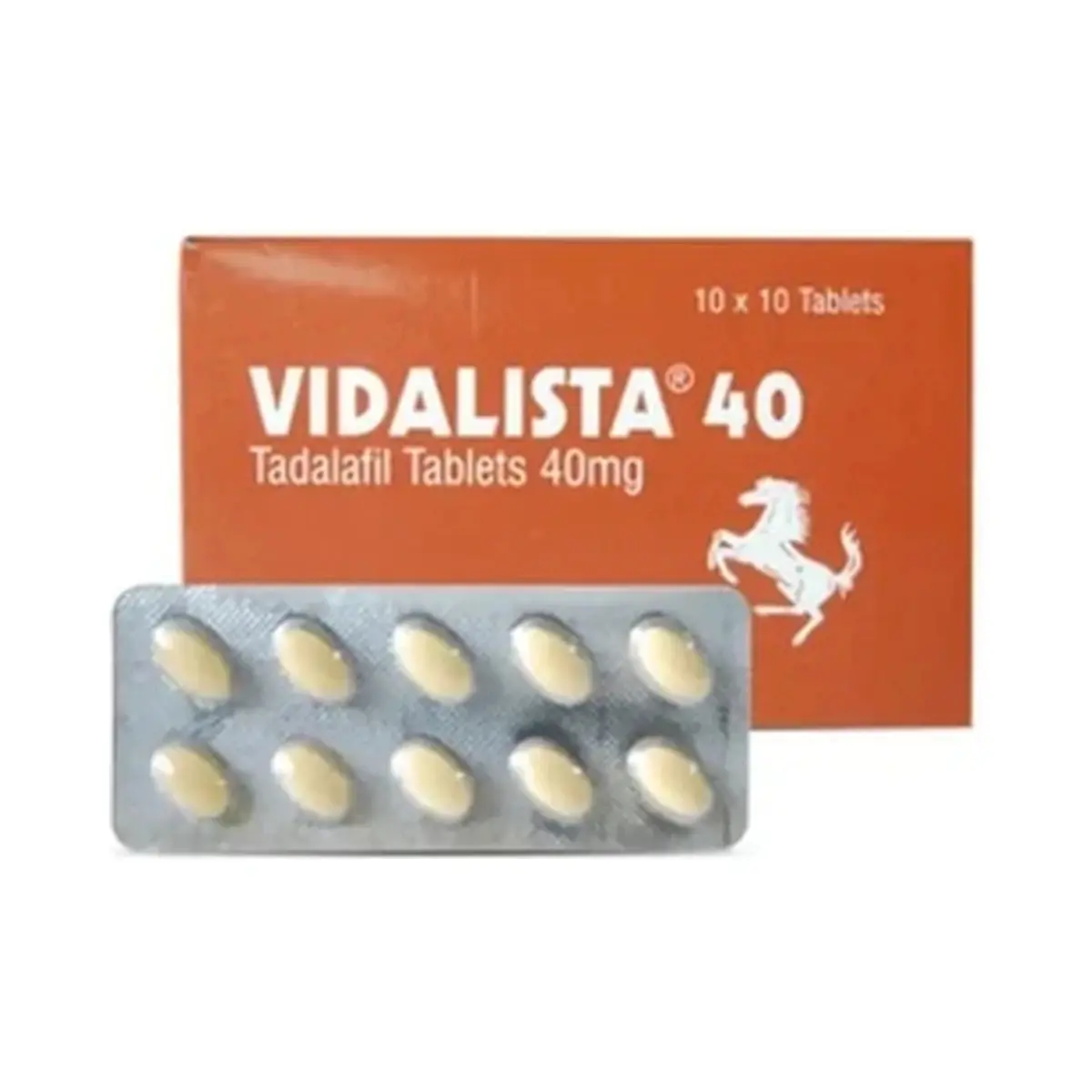 Vidalista (Tadalafil) 40 mg - 10 tablets