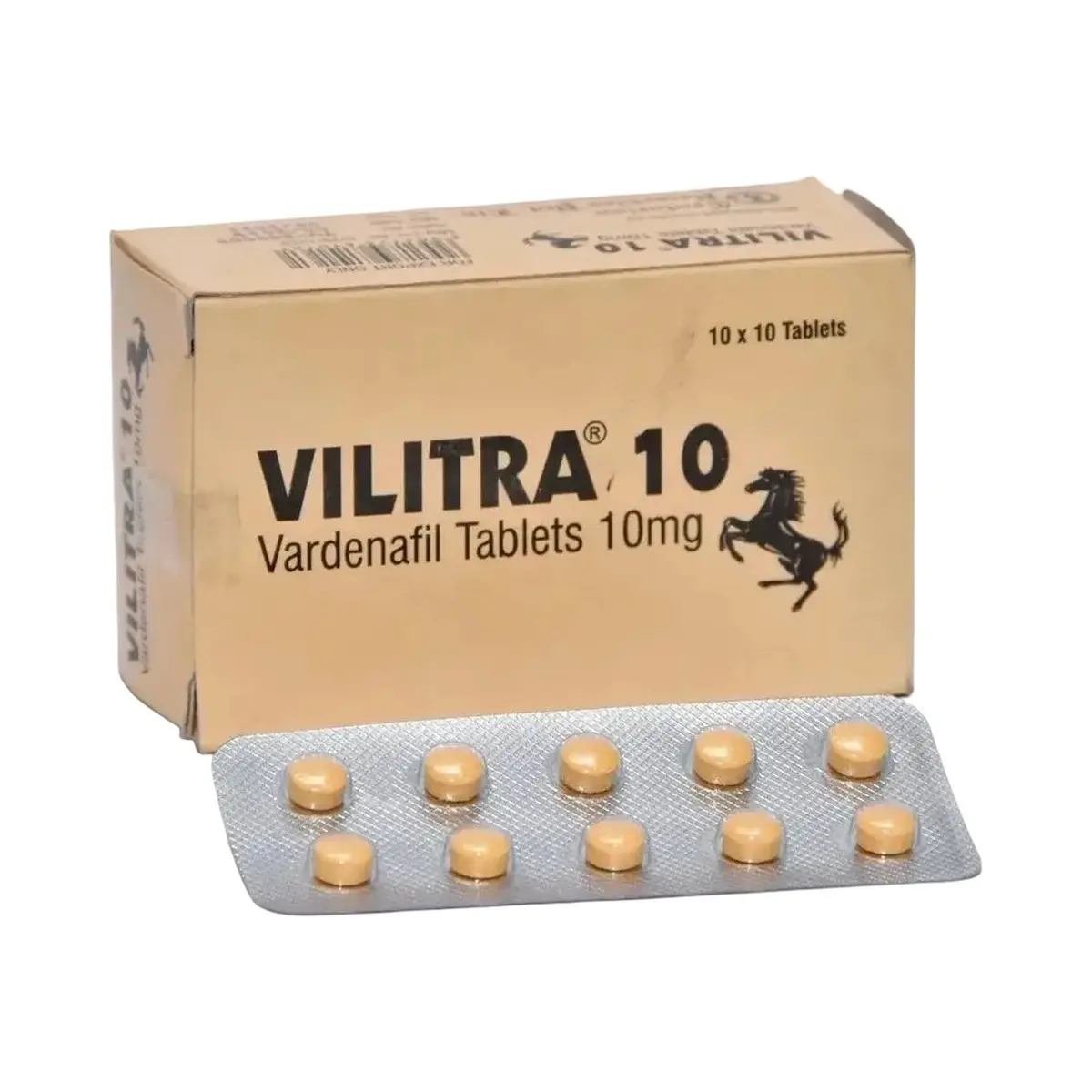 Vilitra (Vardenafil) 10 mg - 10 tablets