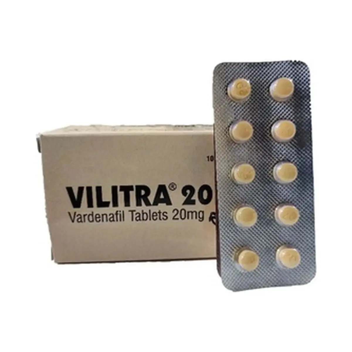 Vilitra (Vardenafil) 20 mg - 10 tablets