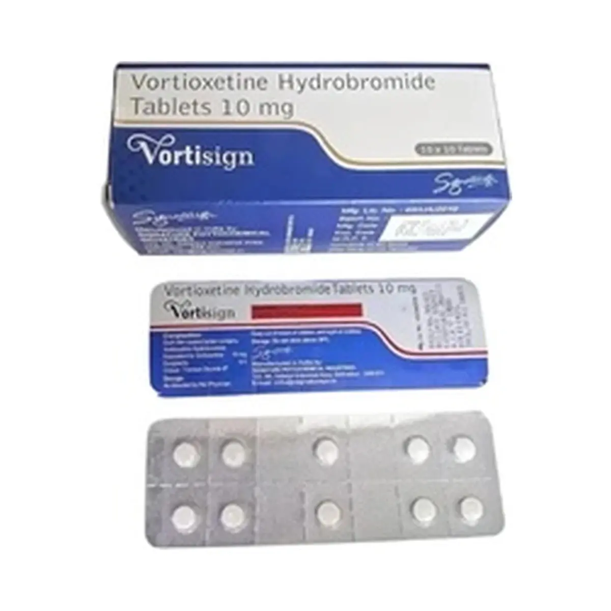 Vortisign (Vortioxetine) 10 mg - 10 tablets