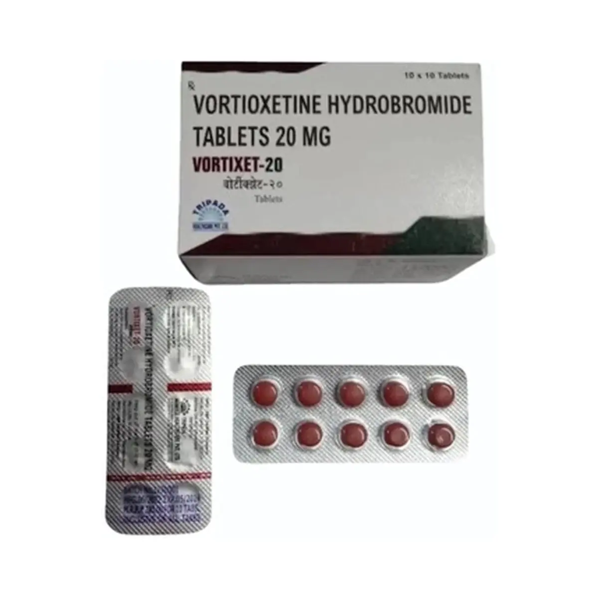 Vortixet (Vortioxetine) 20 mg - 10 tablets