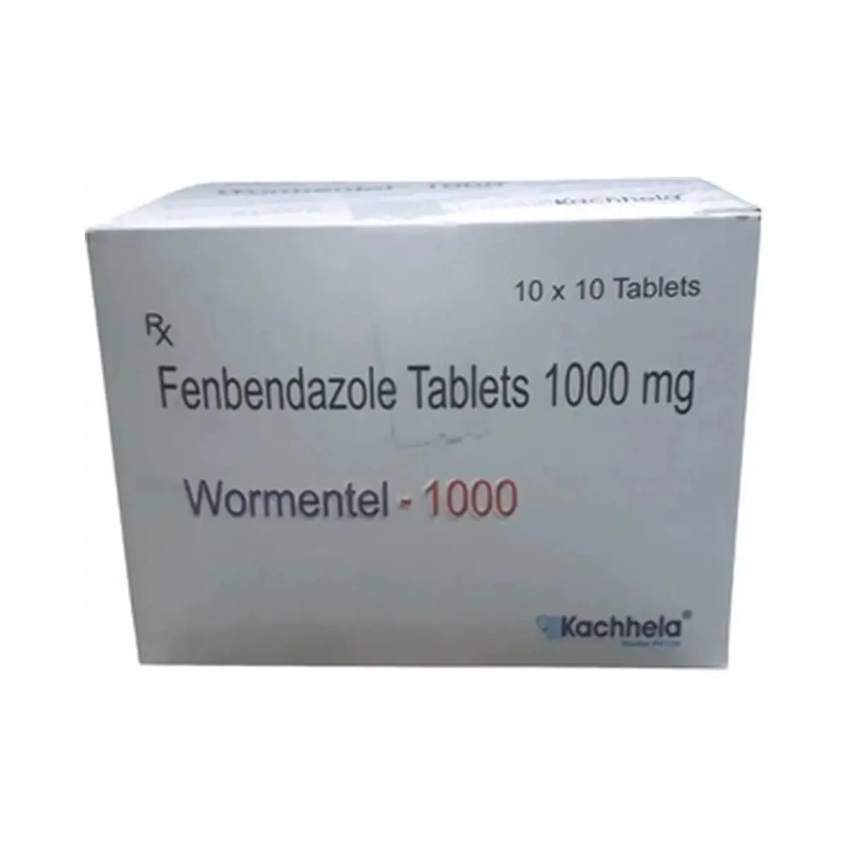Wormentel (Fenbendazole) 1000 mg - 10 tablets