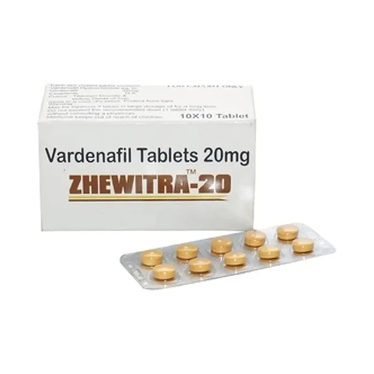 Zhewitra (Vardenafil) 20 mg oral jelly - 7 sachets