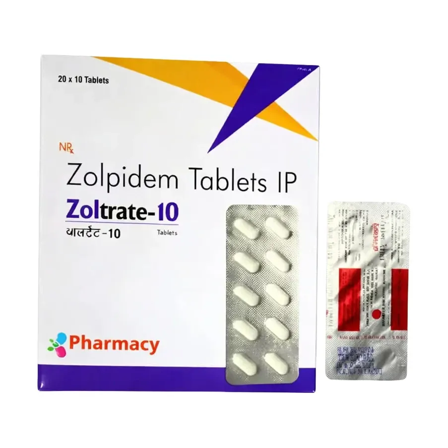 Zoltrate (Zolpidem) 10 mg - 10 tablets