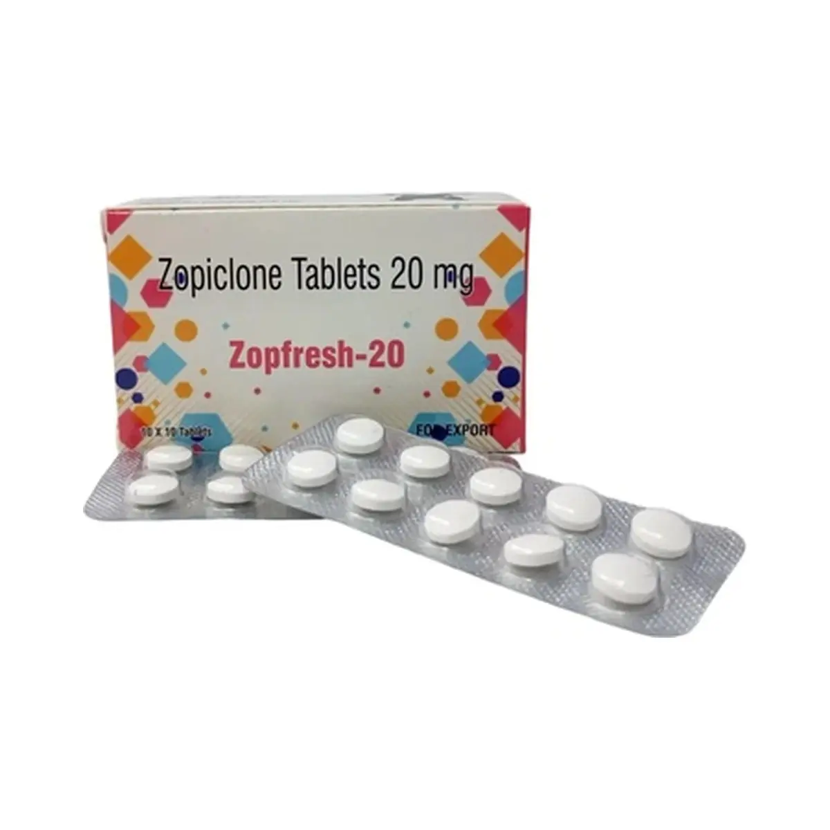 Zopfresh (Zopiclone) 20 mg - 10 tablets