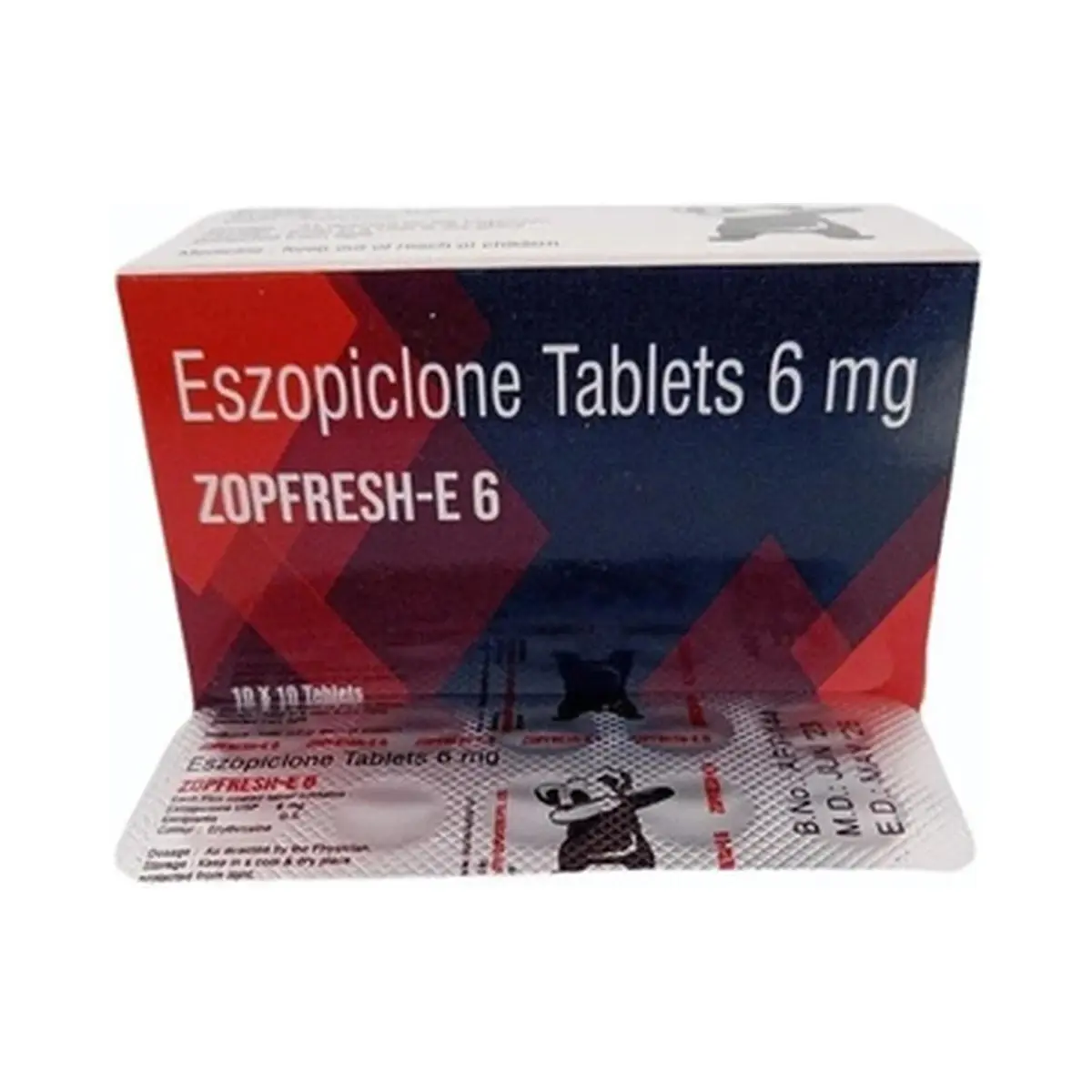 Zopfresh-e (Zopiclone) 6 mg - 10 tablets
