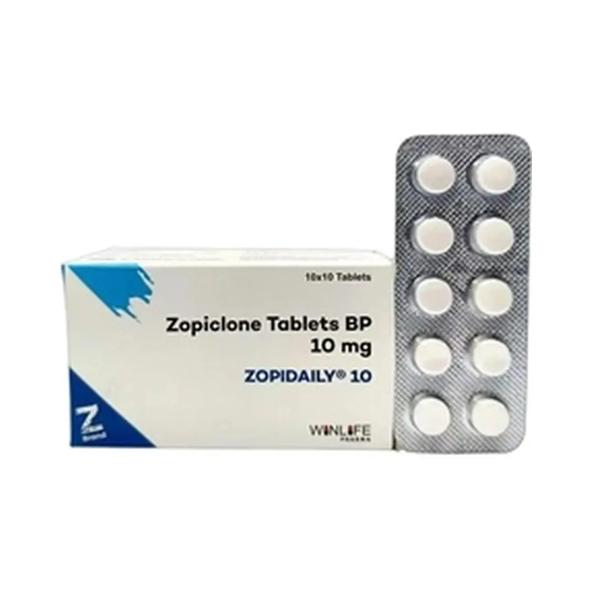 Zopidaily (Zopiclone) 10 mg - 10 tablets